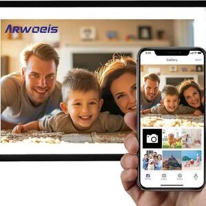 NEW 10.1"WiFi Digital Picture Frame, Touchscreen, 16GB, App Photo/Video Sharing